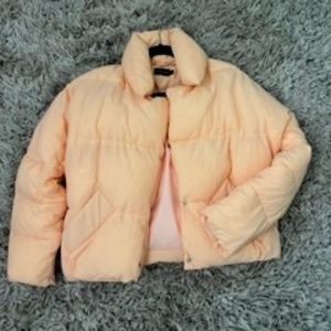 PLT Peach Puffer Jacket